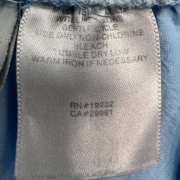 Alfred Dunner Women’s 16 Short Light Blue Pants with Pockets - Picture 4 of 4